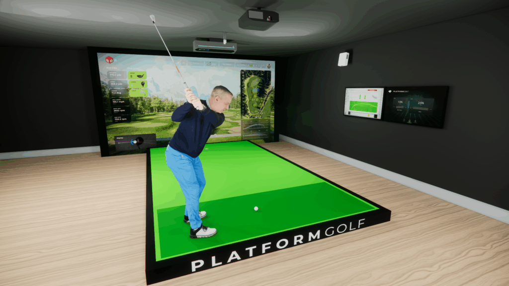 Tee Off Platform TrueSlope™ Dynamic Platform | PLATFORM Golf